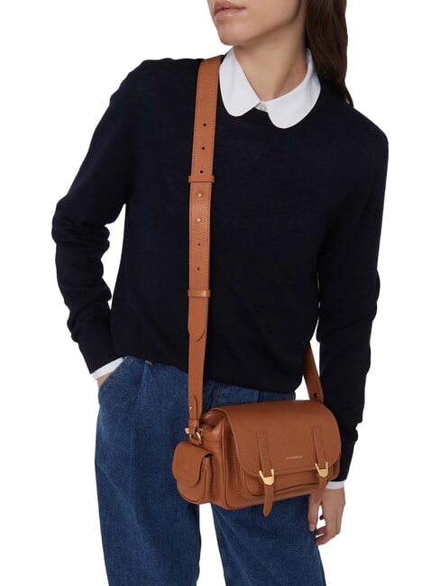 CAMPIONARIO - CAMPUS Mini sac bandouli&egrave;re, en cuir CUIR - Sacs pour Femme
