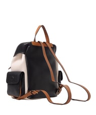 COCCINELLE CAMPIONARIO - CAMPUS TRICOLOR Sac &agrave; dos en cuir noir/agneaux/cuir - Sacs pour Femme - 2