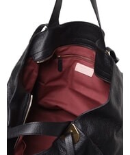 COCCINELLE CAMPIONARIO - OLIVER Sac en cuir &agrave; double poign&eacute;e Noir - Sacs pour Femme - 3