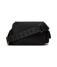 COCCINELLE CAMPIONARIO - CAMPUS PUFFY NY Sac &agrave; bandouli&egrave;re en nylon et cuir Noir - Sacs pour Femme - 4