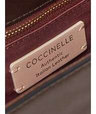 COCCINELLE CAMPIONARIO - MAGIE VINTAGE Sac &agrave; main avec bandouli&egrave;re fondant marron - Sacs pour Femme - 4