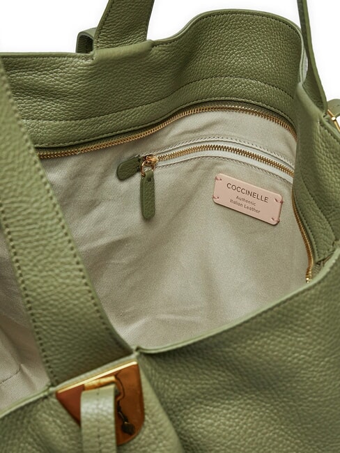 CAMPIONARIO - OLIVER Sac &agrave; main / Sac bandouli&egrave;re vert laurier - Sacs pour Femme