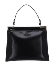 COCCINELLE CAMPIONARIO - BINXIE SHINY CALF Mini sac avec bandouli&egrave;re Noir - Sacs pour Femme - 3