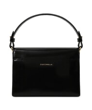 COCCINELLE CAMPIONARIO - BINXIE SHINY CALF Mini sac &agrave; main avec bandouli&egrave;re Noir - Sacs pour Femme - 3