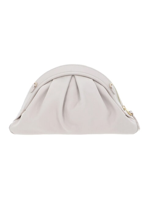 CAMPIONARIO - CHEEK SMOOTH  Sac bandouli&egrave;re, en cuir LAMBSKIN BLANC - Sacs pour Femme