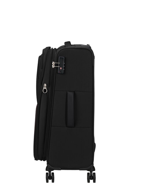 AIR WAVE Chariot moyen, extensible NOIR / ROUGE - Valises Semi-rigides