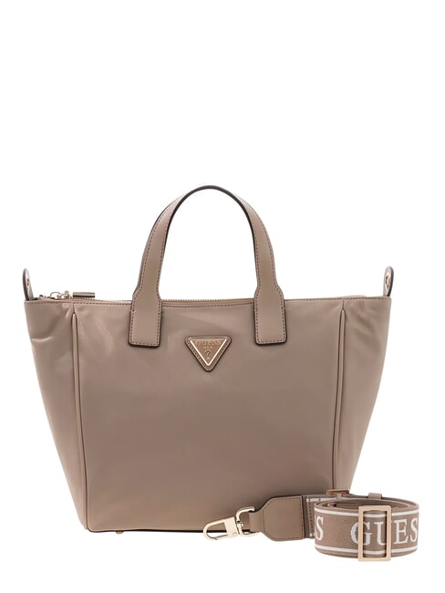 FOLLIE Sac &agrave; main avec bandouli&egrave;re taupe - Sacs pour Femme