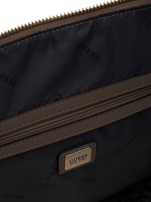 FOLLIE Sac &agrave; main avec bandouli&egrave;re taupe - Sacs pour Femme