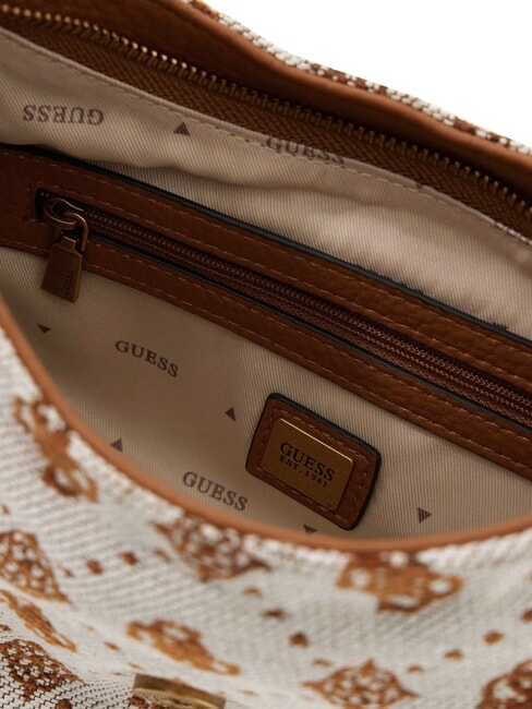 CAMDEN sac bandouli&egrave;re cognac / olives - Sacs pour Femme