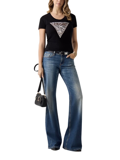 ZEBRA TRIANGLE T-shirt &agrave; manches courtes jetbla - T-shirt