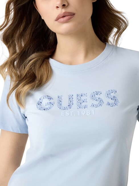 STUDS SCRIPT T-shirt &agrave; manches courtes bleu a&eacute;rien - T-shirt