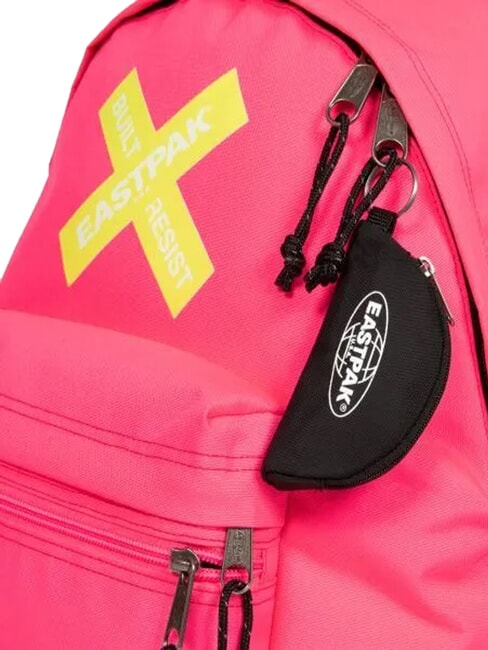 PADDED ZIPPL'R + Sac &agrave; dos rose vif s&eacute;rigraphi&eacute; - Sacs &agrave; dos pour l'&Eacute;cole & les Loisirs
