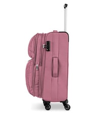 R RONCATO ECO-MOOD Chariot extensible de taille moyenne flamant - Valises Semi-rigides - 4