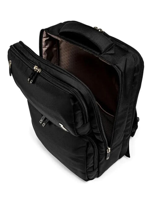 ECO-MOOD Sac &agrave; dos en polyester recycl&eacute; Noir - Sacs &agrave; dos pour l'&Eacute;cole & les Loisirs