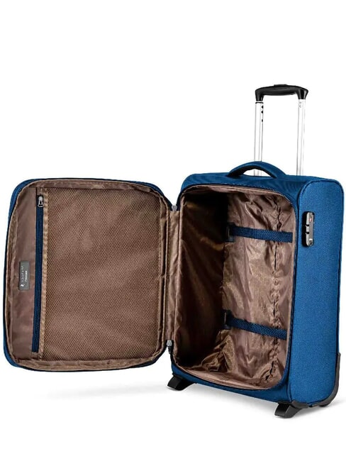 HEXA SOFT Bagage cabine extensible bleu royal - Valises cabine