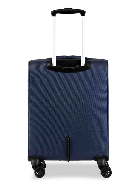 HEXA SOFT Chariot &agrave; bagages &agrave; main blu navy - Valises cabine