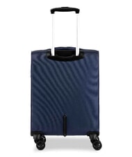 R RONCATO HEXA SOFT Chariot &agrave; bagages &agrave; main blu navy - Valises cabine - 5