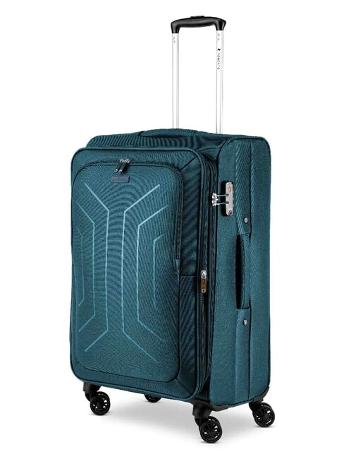 HEXA SOFT Chariot moyen, extensible vert - Valises Semi-rigides
