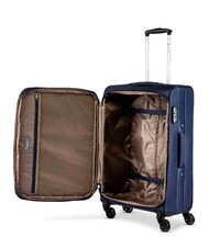 R RONCATO HEXA SOFT Chariot moyen, extensible blu navy - Valises Semi-rigides - 2