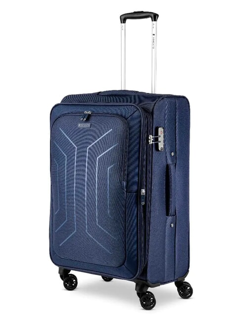 HEXA SOFT Chariot moyen, extensible blu navy - Valises Semi-rigides