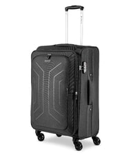 R RONCATO HEXA SOFT Chariot moyen, extensible Noir - Valises Semi-rigides - 3