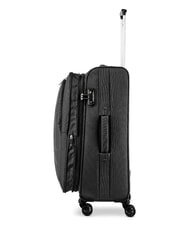 R RONCATO HEXA SOFT Chariot moyen, extensible Noir - Valises Semi-rigides - 4