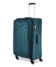 R RONCATO HEXA SOFT Grand chariot extensible vert - Valises Semi-rigides - 3