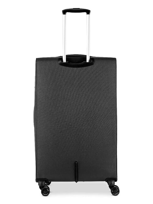 HEXA SOFT Grand chariot extensible Noir - Valises Semi-rigides