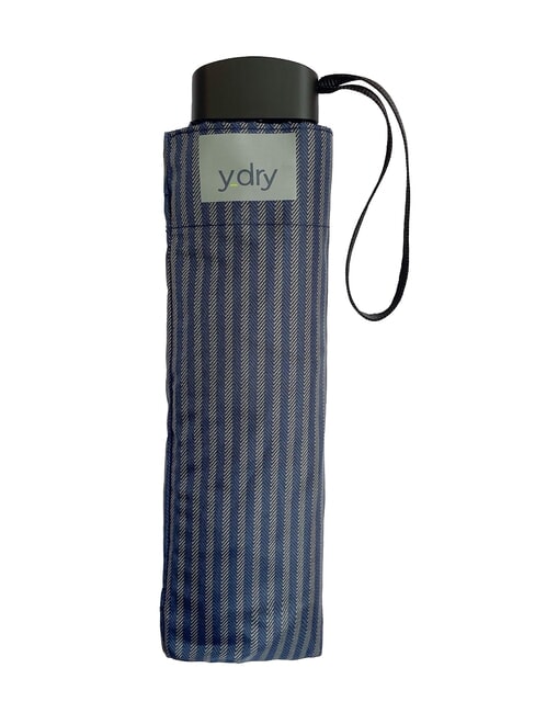 FAIR Parapluie manuel, poign&eacute;e plate bleu nuit - Parapluies