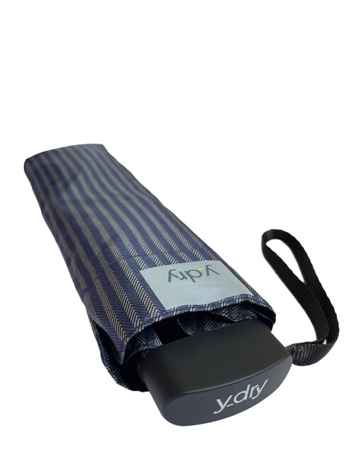 FAIR Parapluie manuel, poign&eacute;e plate bleu nuit - Parapluies