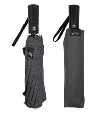YDRY DANDY Parapluie pliant automatique pois noirs fonc&eacute;s - Parapluies - 5
