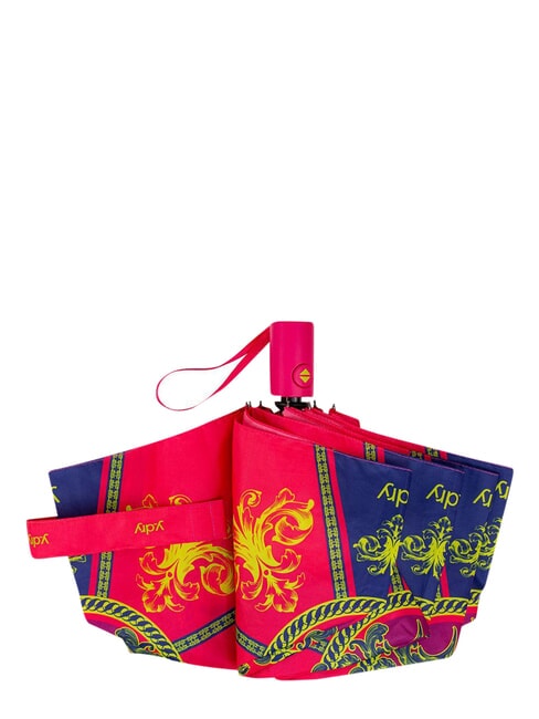 DECO Parapluie pliant automatique fuchsia - Parapluies