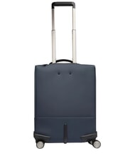 PIQUADRO CORNER SPECIALE GOMMATO Chariot &agrave; bagages &agrave; main r&eacute;sistant &agrave; l'eau bleu - Valises cabine - 4