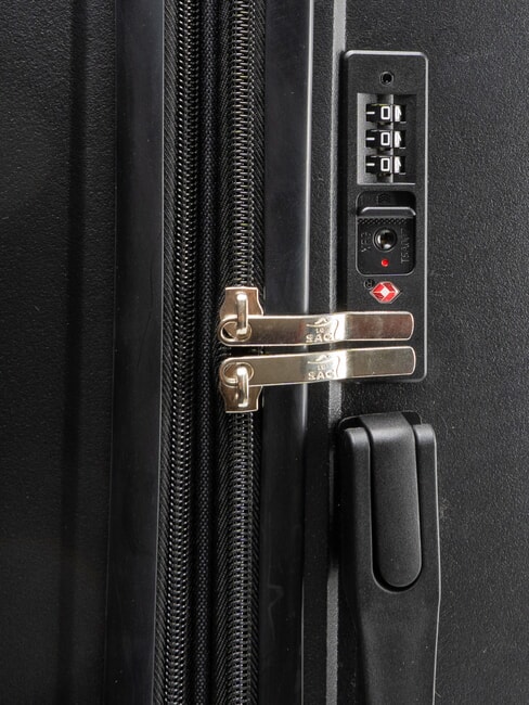 SLIDE Grand chariot extensible noir - Valises Rigides