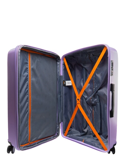 SLIDE Grand chariot extensible violet - Valises Rigides