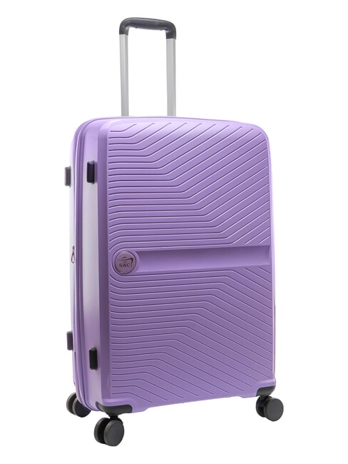 SLIDE Grand chariot extensible violet - Valises Rigides