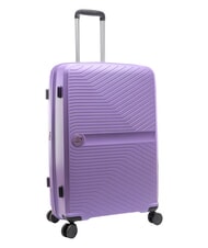 LESAC SLIDE Grand chariot extensible violet - Valises Rigides - 3