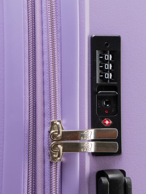 SLIDE Grand chariot extensible violet - Valises Rigides