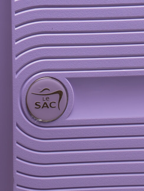 SLIDE Grand chariot extensible violet - Valises Rigides