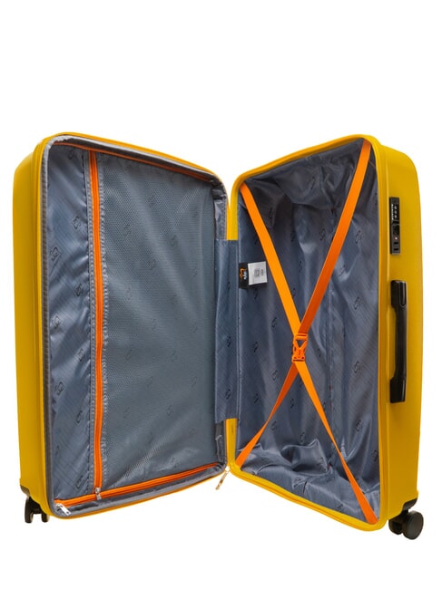 SLIDE Grand chariot extensible jaune clair - Valises Rigides