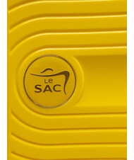 LESAC SLIDE Grand chariot extensible jaune clair - Valises Rigides - 6