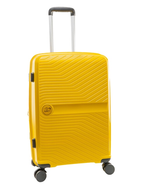SLIDE Chariot moyen, extensible jaune clair - Valises Rigides