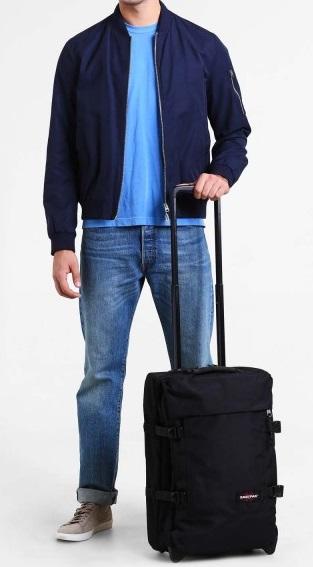 Valise sac a dos Ligne STRAPVERZ S avec TSA. valise cabine NOIR - Valises cabine