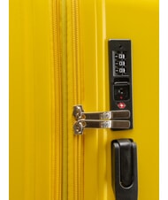 LESAC SLIDE Chariot moyen, extensible jaune clair - Valises Rigides - 5