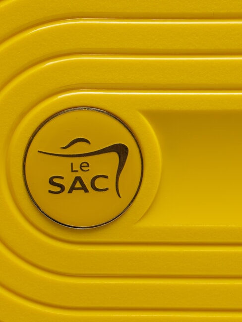 SLIDE Chariot moyen, extensible jaune clair - Valises Rigides