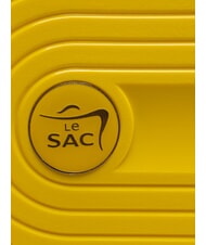 LESAC SLIDE Chariot moyen, extensible jaune clair - Valises Rigides - 6