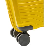LESAC SLIDE Chariot &agrave; bagages &agrave; main jaune clair - Valises cabine - 8