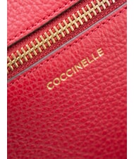 COCCINELLE JINNY Mini sac bandouli&egrave;re sangria - Sacs pour Femme - 3