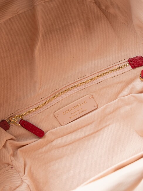 JINNY Sac &agrave; dos en cuir sangria - Sacs pour Femme