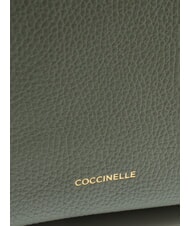 COCCINELLE JINNY Sac &agrave; dos en cuir algues - Sacs pour Femme - 3